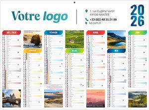 Calendrier personnalisable émilien 2025 1