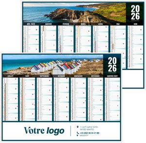 Calendrier personnalisable liberté normandie 2025