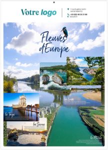 Calendrier personnalisable marianne bleu 2025 4