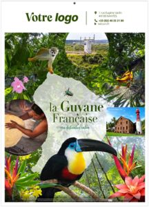 Calendrier personnalisable marianne bleu 2025 5