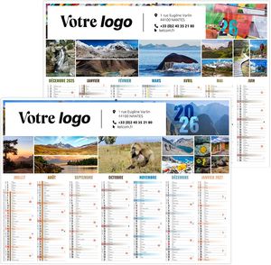 Calendrier personnalisé barnabé 2025