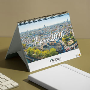 Calendrier personnalisé chevalet France 210 x 148 mm 13