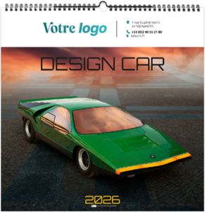 Calendrier personnalisé design car 2025 7
