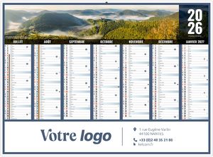 Calendrier personnalisé liberté grand 2
