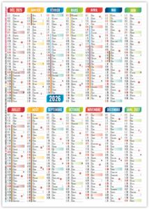 Calendrier poche barbara 2025 8