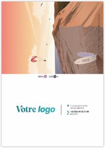 Calendrier poche lila 2025 4