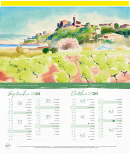 Calendrier publicitaire à personnaliser artiste, Blythe Scott 4