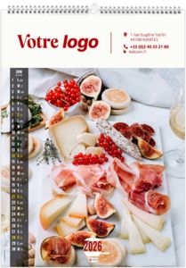 Calendrier publicitaire couleurs cuisine 2025 6