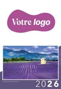 Calendrier publicitaire de poches paysage France, Au Coeur de la France 1