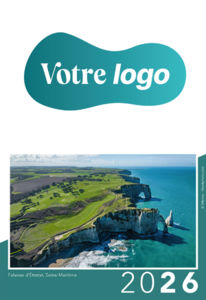 Calendrier publicitaire de poches paysage France, Au Coeur de la France 5