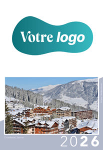 Calendrier publicitaire de poches paysage France, Au Coeur de la France 7