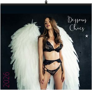 Calendrier publicitaire dessous chics 2025 6