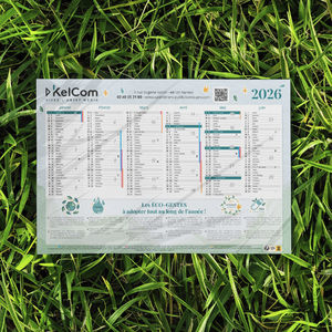 Calendrier publicitaire Eco-gestes 2