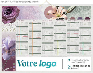 Calendrier Publicitaire Escapade 1