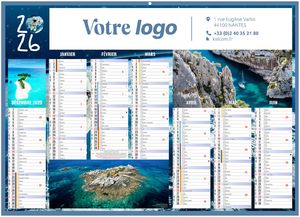 Calendrier publicitaire expéditions 2025 1