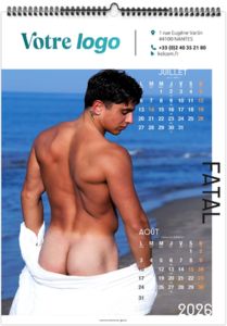 Calendrier publicitaire fatal 2025 1