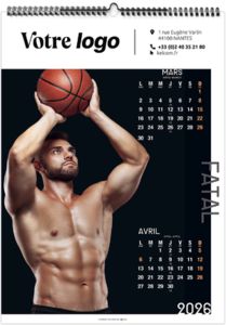 Calendrier publicitaire fatal 2025 3