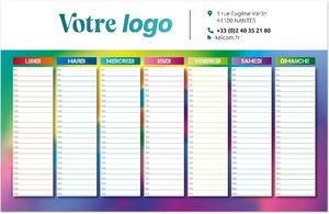 Calendrier publicitaire humour au travail 2025 8