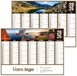 Calendrier publicitaire liberté paca 2025