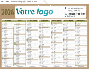 Calendrier Publicitaire Natura 1