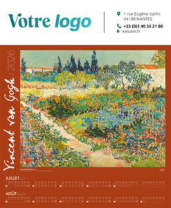 Calendrier Publicitaire Peintre : René Magritte 4
