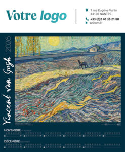 Calendrier Publicitaire Peintre : René Magritte 6
