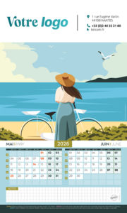 Calendrier Publicitaire Pêle Mêle 3