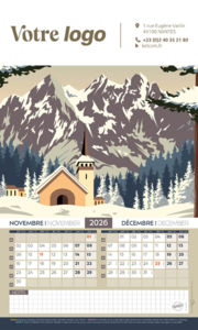 Calendrier Publicitaire Pêle Mêle 6