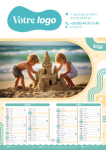 Calendrier publicitaire photographe, Enfants 3