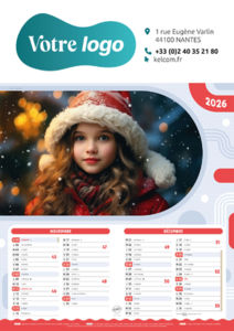 Calendrier publicitaire photographe, Enfants 5