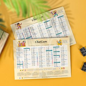 Calendrier publicitaire Positive attitude 2