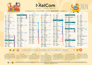 Calendrier publicitaire Positive attitude