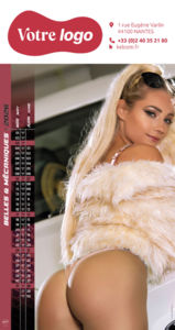 Calendrier publicitaire sexy, Belle et mécanique 3