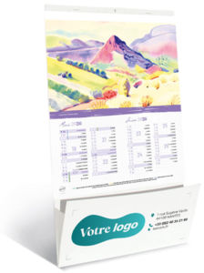 Calendrier publicitaire vide poches, Blythe Scott 2