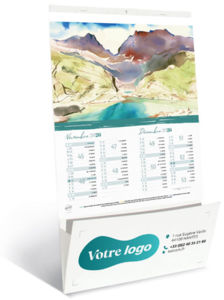 Calendrier publicitaire vide poches, Blythe Scott 5