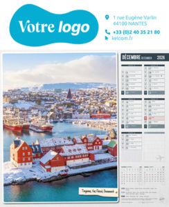 Calendriers illustrés publicitaires, Autour du Monde 4
