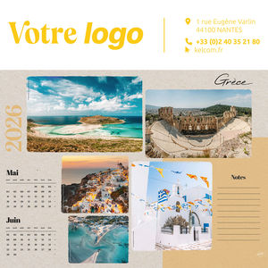Calendriers publicitaire illustré - Colors 3