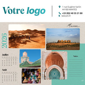 Calendriers publicitaire illustré - Colors 4