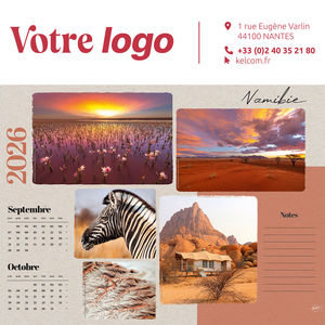 Calendriers publicitaire illustré - Colors 5