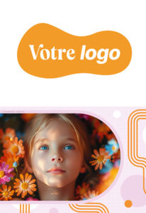 Calendriers publicitaires de poches enfants, Enfants Noir et Blanc 1