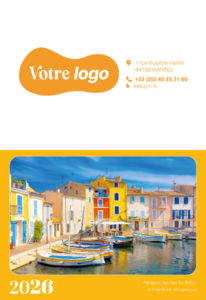 Calendriers publicitaires de poches France, Paysages de France 1