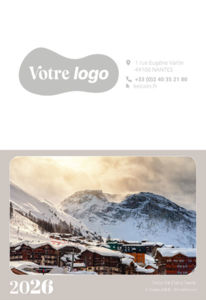 Calendriers publicitaires de poches France, Paysages de France 3