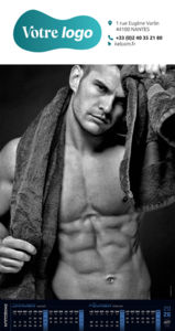 Calendriers publicitaires hommes, Au masculin 2