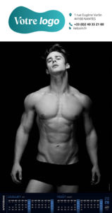 Calendriers publicitaires hommes, Au masculin 5