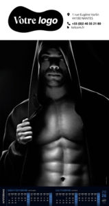 Calendriers publicitaires hommes, Au masculin 6