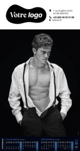 Calendriers publicitaires hommes, Au masculin 7