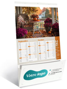 Calendriers publicitaires jardins vide poche, Gardens 4