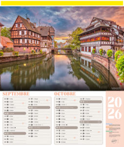 Calendriers publicitaires régions, Habitat Régional 4