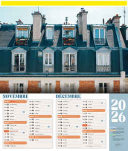 Calendriers publicitaires régions, Habitat Régional 5