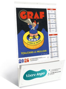 Calendriers publicitaires vide poches, Affiches 3